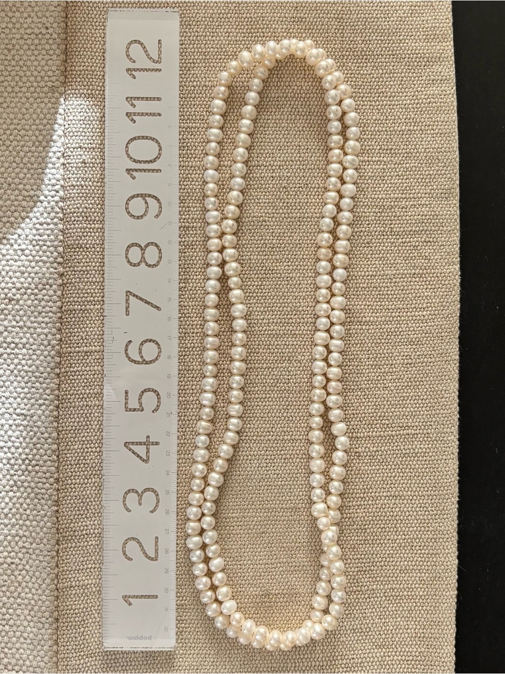 Ralph Lauren - Classic Ivory Pearl Strand Necklace for Women